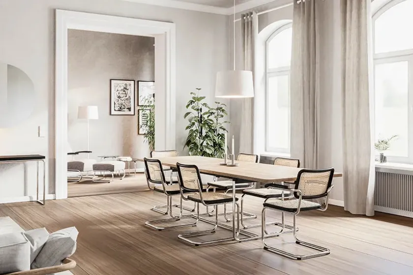 Thonet S 32 V Spisestol fra> Spisebordsstole