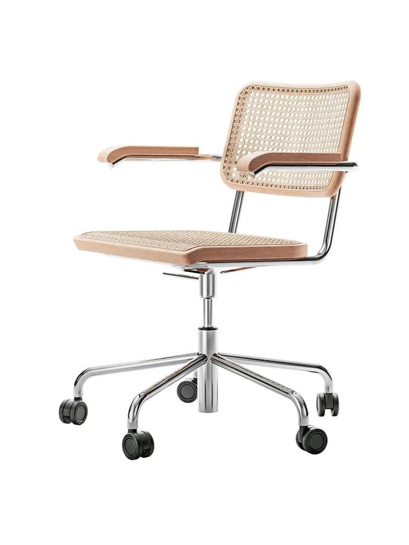 Thonet S 64 VDR Kontorstol, sort fra> Kontorstole