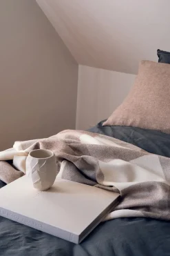 Silkeborg Uldspinderi Santa Fe Plaid, limestone fra><noscript><img width=