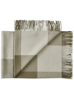 Silkeborg Uldspinderi Santa Fe Plaid, limestone fra><noscript><img width=