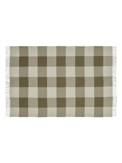 Silkeborg Uldspinderi Santa Fe Plaid, limestone fra><noscript><img width=