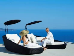Cane-line Savannah Daybed, venstre fra> Udendørs Loungemøbler