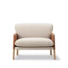 Fredericia Furniture Savannah Loungestol, grand linen/max 95 fra> Lænestole