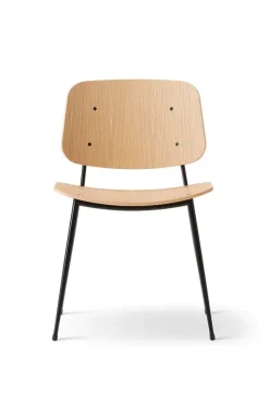 Fredericia Furniture Søborg Stol, stålstel af Børge Mogensen><noscript><img width=