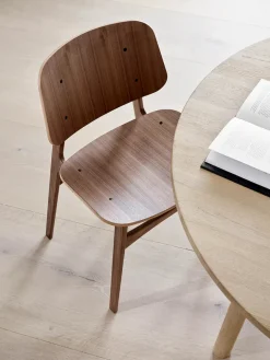 Fredericia Furniture Søborg Stol, træstel af Børge Mogensen> Spisebordsstole