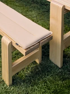 HAY Sædehynde til Weekday bench 190 cm, Beige fra> Havehynder