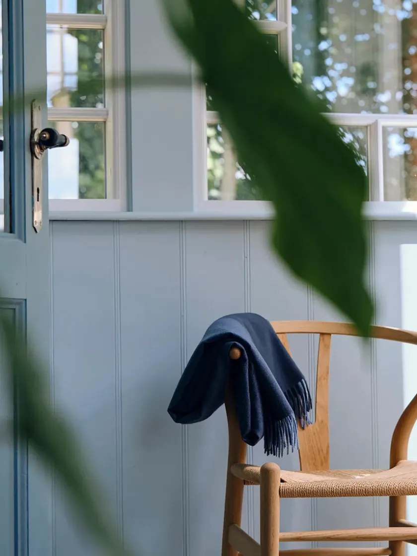 Silkeborg Uldspinderi Season Plaid, beetroot fra> Puder Og Plaider