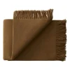 Silkeborg Uldspinderi Season Plaid, caramel fra> Puder Og Plaider