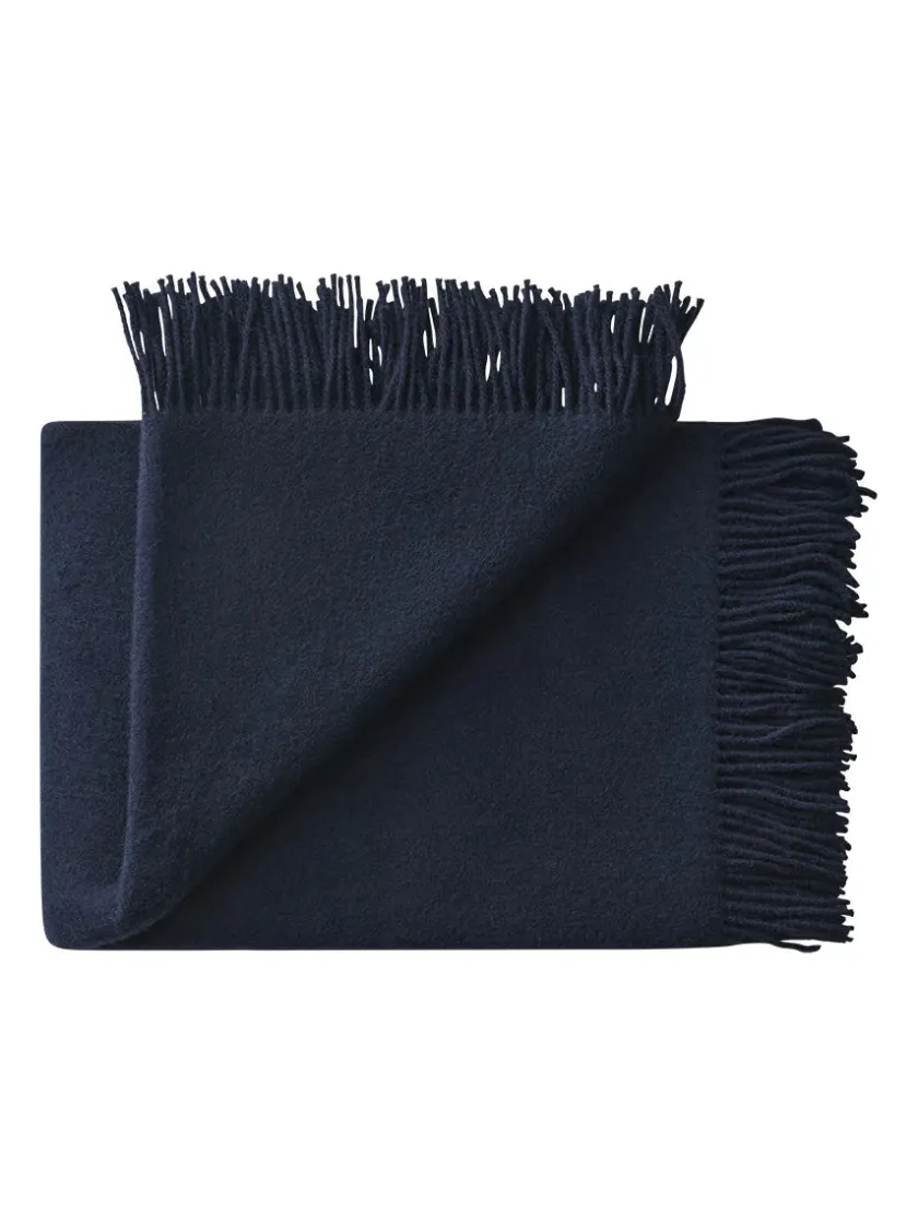 Silkeborg Uldspinderi Season Plaid, moss fra> Puder Og Plaider