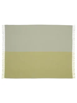 Silkeborg Uldspinderi Secret Plaid, lime/moss fra><noscript><img width=