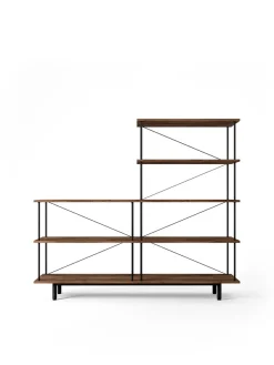 Stellar Works Seiton Reol 3-2 L, valnød fra><noscript><img width=