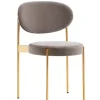 Verpan Serie 430 spisestol, messing af Verner Panton> Spisebordsstole