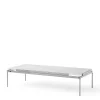 &Tradition Sett LN12 Sofabord, bianco carrara marble/chrome fra> Sofaborde