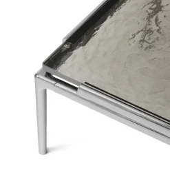 &Tradition Sett LN12 Sofabord, bianco carrara marble/chrome fra><noscript><img width=