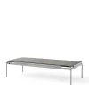 &Tradition Sett LN12 Sofabord, smoked glass/chrome fra> Sofaborde
