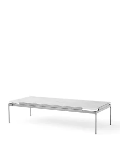 &Tradition Sett LN12 Sofabord, verde guatemala marble/chrome fra><noscript><img width=