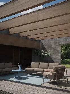 Muuto Settle Outdoor Sofa, 3-seater fra> Udendørs Loungemøbler