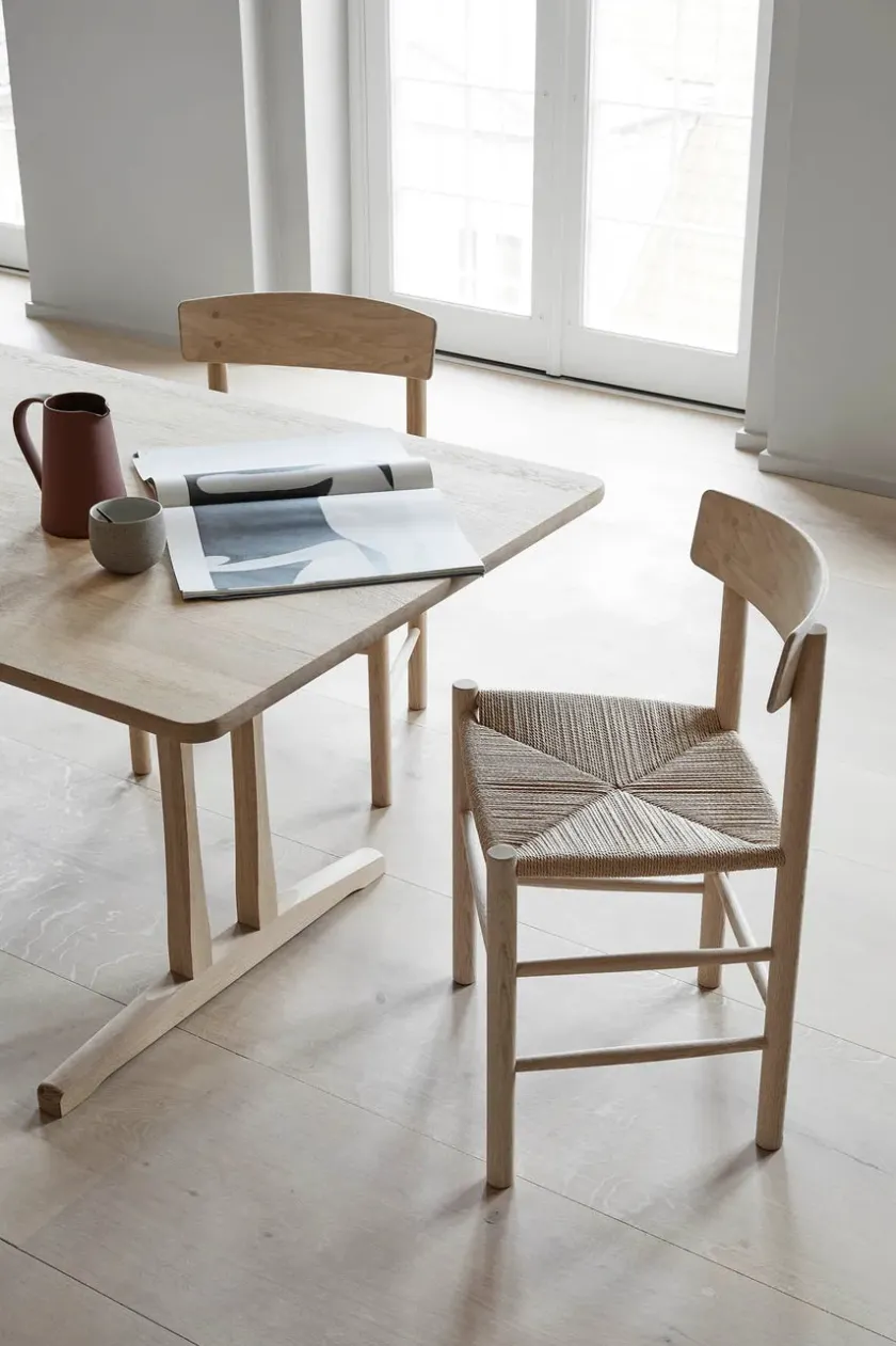 Fredericia Furniture Shaker Bord C18, 220 cm af Børge Mogensen> Spiseborde