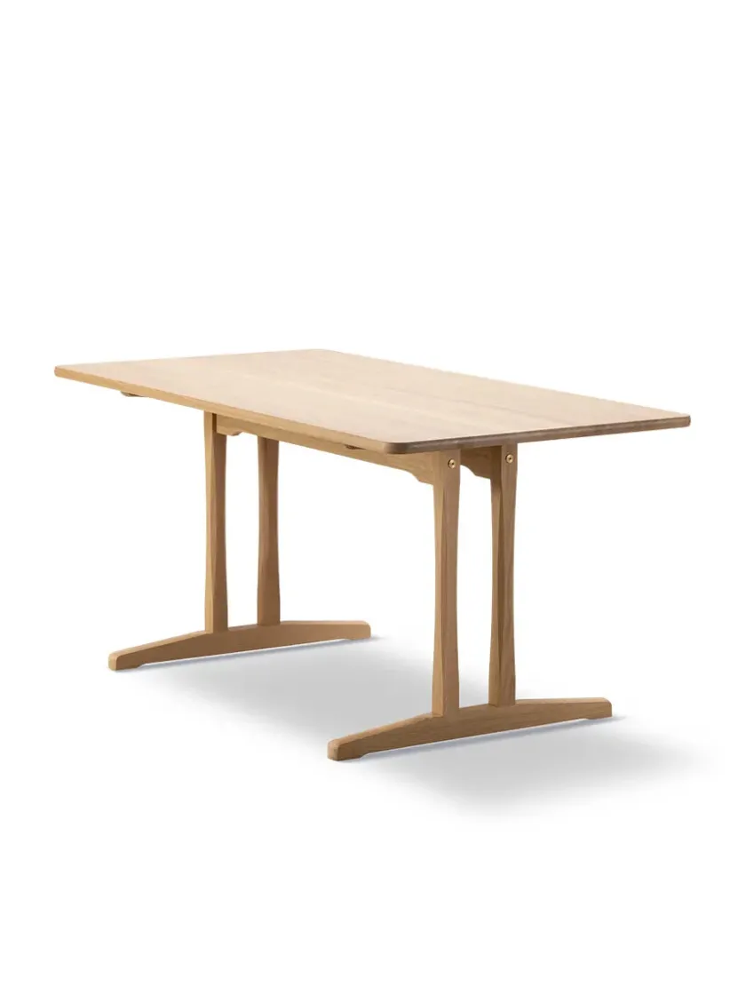 Fredericia Furniture Shaker Bord C18, 220 cm af Børge Mogensen> Spiseborde