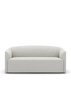 New Works Shore Sofa 2 Seater Extended Base, quill fra> Sofaer