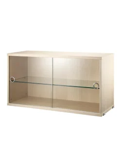 String Furniture Skab m. Glaslåger fra String><noscript><img width=