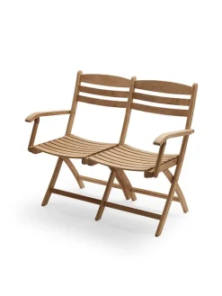 Fritz Hansen Skagerak Selandia 2-Seater fra> Havebænke