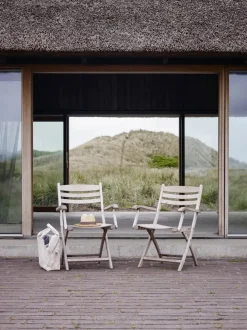 Fritz Hansen Skagerak Selandia Sæt, 2 armstole og Ø 94 bord fra><noscript><img width=