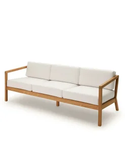 Fritz Hansen Skagerak Virkelyst 3 pers. Sofa, White fra> Udendørs Loungemøbler