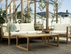Fritz Hansen Skagerak Virkelyst 2 pers. Sofa, Honey Yellow fra><noscript><img width=