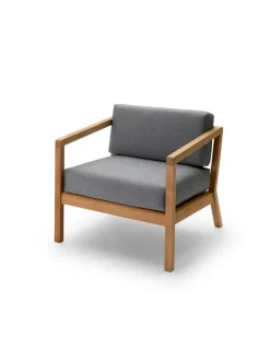 Fritz Hansen Skagerak Virkelyst Stol, Ash fra> Udendørs Loungemøbler|Havestole