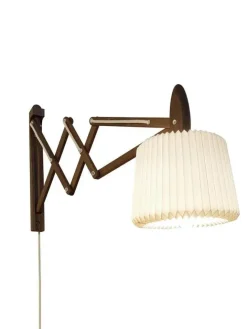 Le Klint Snowdrop Sax Lampe m. Papirskærm fra> Væglamper|Spots