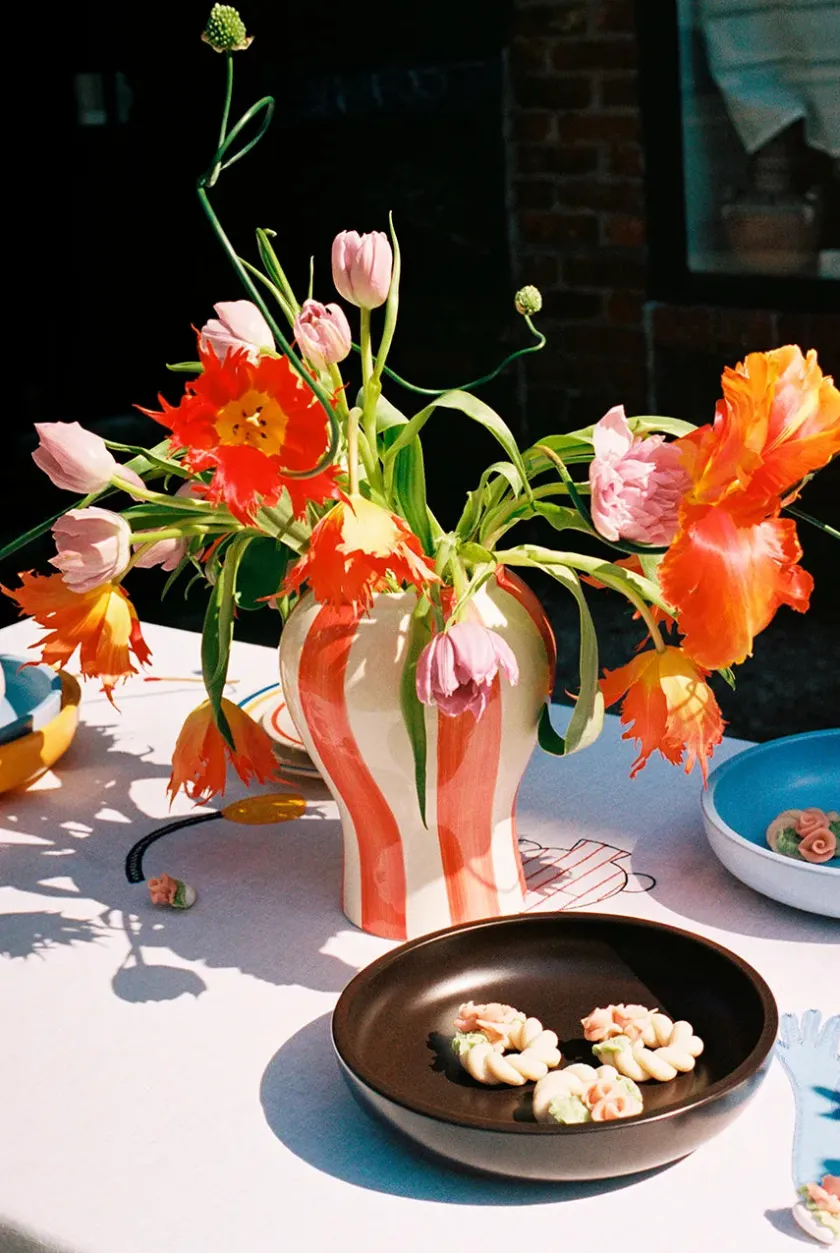 HAY Sobremesa stripe vase fra> Vaser