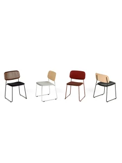 HAY Soft Edge 50 Sled, polstret stol fra><noscript><img width=