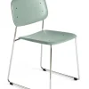 HAY Soft Edge 55 Sled stol fra> Spisebordsstole