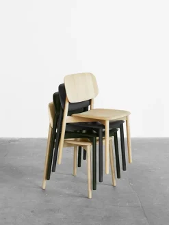 HAY Soft Edge spisestol, træben fra><noscript><img width=