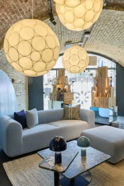Tom Dixon Soft pendel, Ø45 hvid fra><noscript><img width=