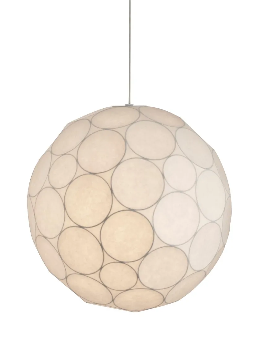 Tom Dixon Soft pendel, Ø45 hvid fra> Spots|Pendler