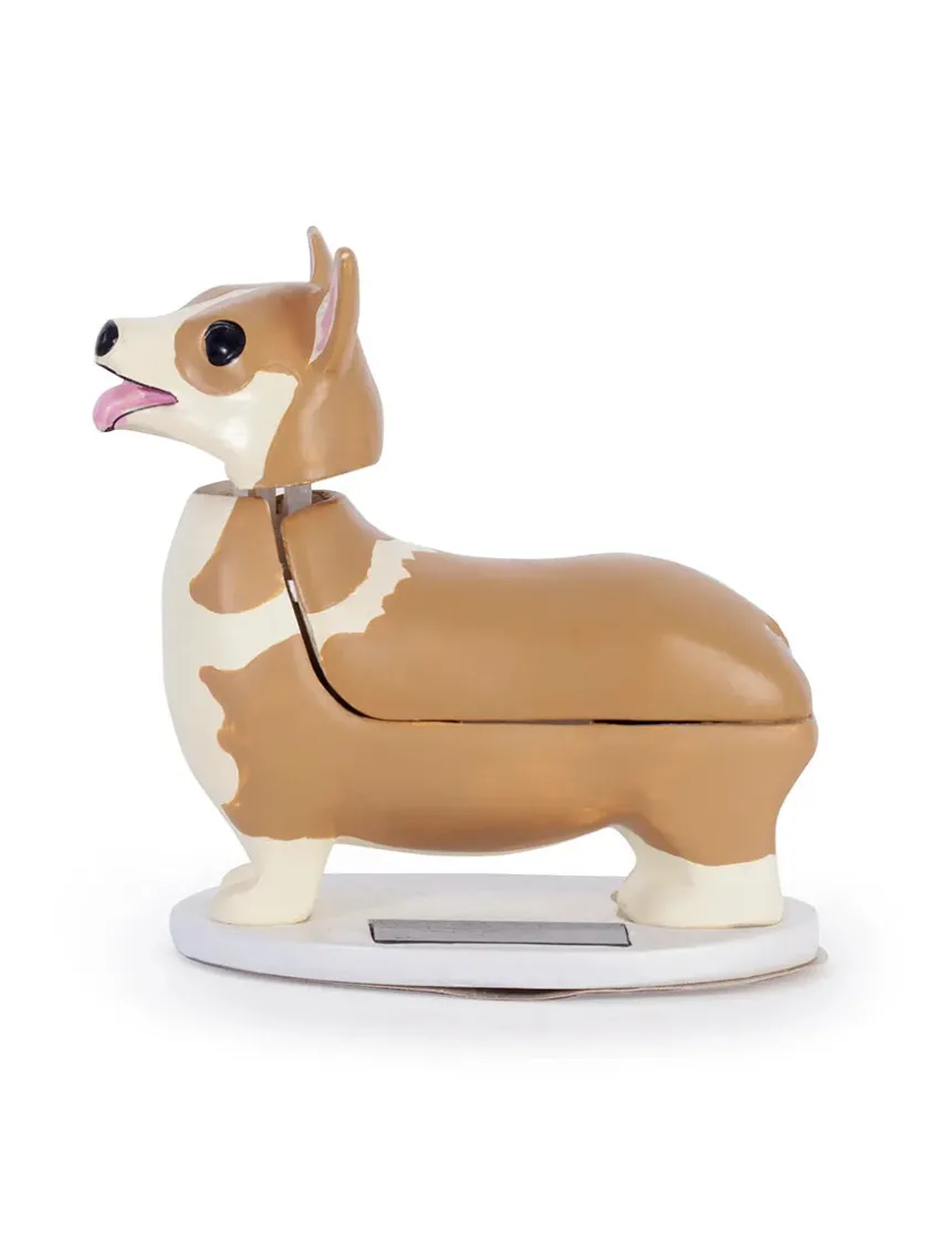 Kikkerland Solar Corgi fra> Figurer