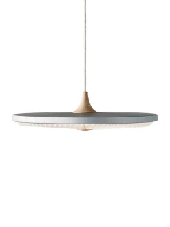 Le Klint Soleil pendel medium, lys eg, papir skærm fra><noscript><img width=