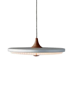 Le Klint Soleil pendel small, røget eg, papir skærm fra><noscript><img width=