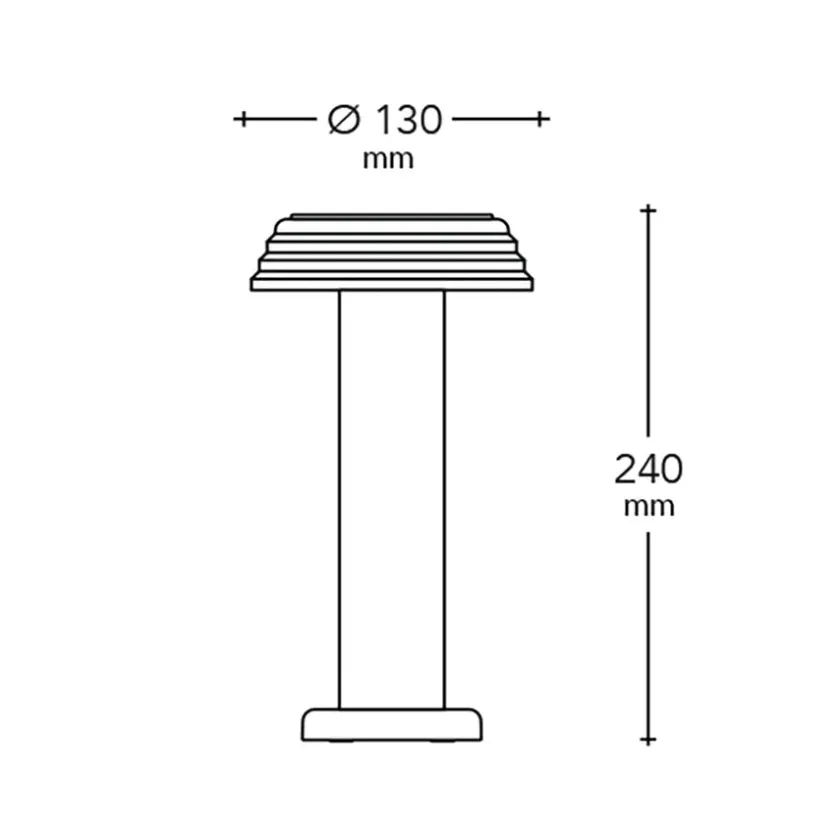 SOWDEN Light Portable Lamp PL1, red/yellow> Portable Lamper|Spots