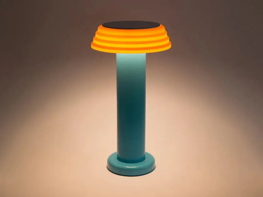 SOWDEN Light Portable Lamp PL1, blue/orange> Portable Lamper|Spots