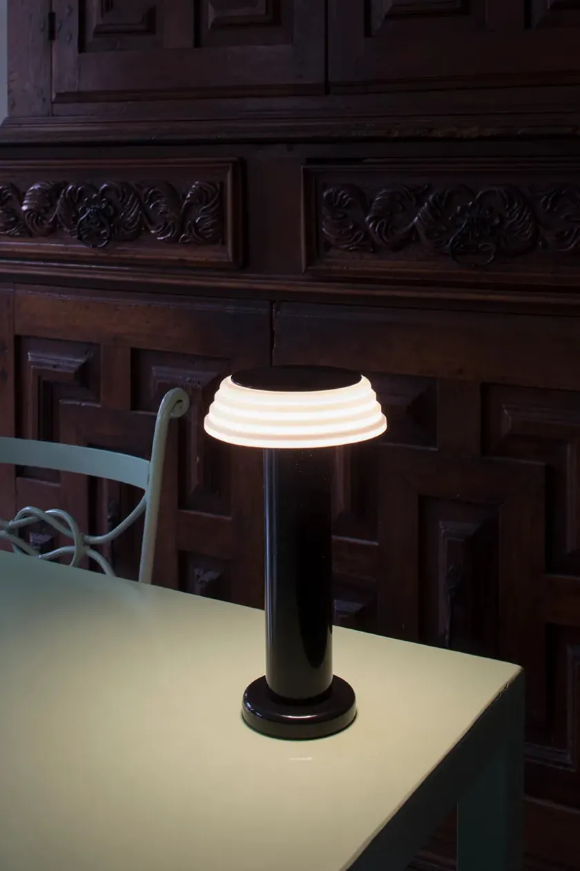SOWDEN Light Portable Lamp PL1, black/white> Portable Lamper|Spots