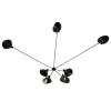Editions Serge Mouille Spider Big Wall Lamp w/7 Fixed Arms af Serge Mouille> Væglamper|Spots