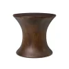 Ferm Living Spin Stool, Brown fra> Skamler