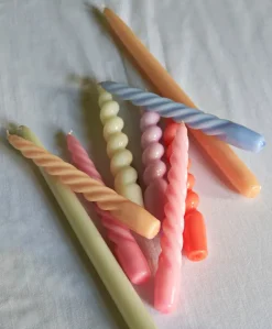 HAY Spiral lys, 6 stk fra> Stearinlys