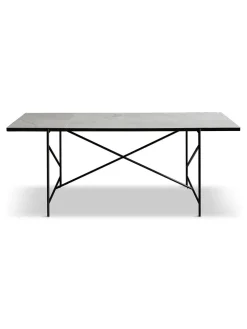 Handvärk Spisebord 185, hvid marmor fra HANDVÄRK><noscript><img width=
