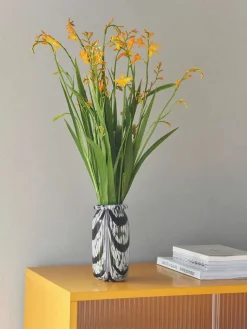 HAY Splash Vase, Roll neck blue fra><noscript><img width=
