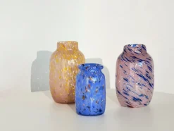 HAY Splash Vase, Round light pink and blue fra><noscript><img width=