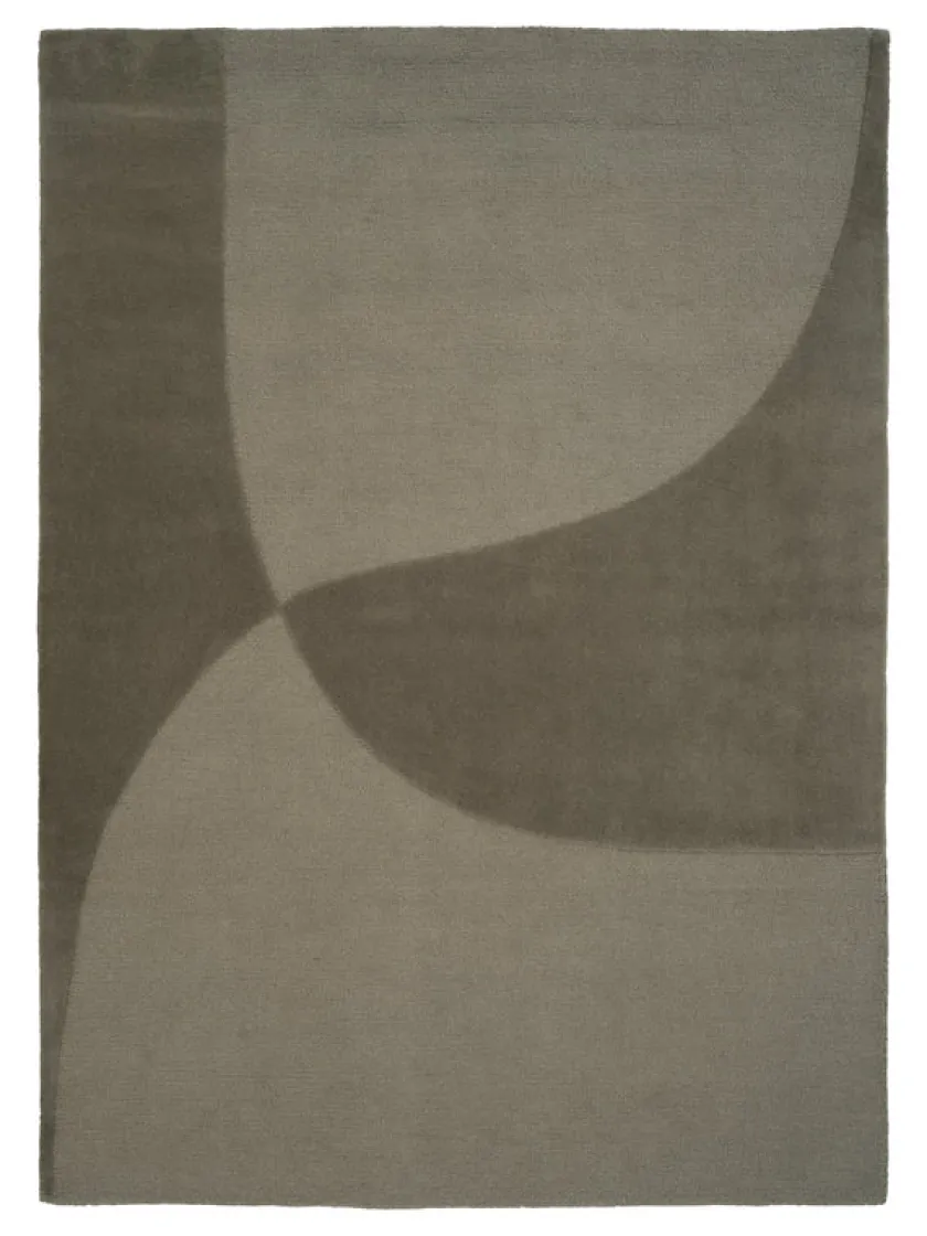 Linie Design Split Plains Tæppe, Beige fra> Gulvtæpper